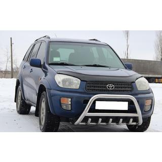 Paraurti Anteriore WT003 (Acciaio Inox) Toyota Rav 4 2001-2005 foto 3