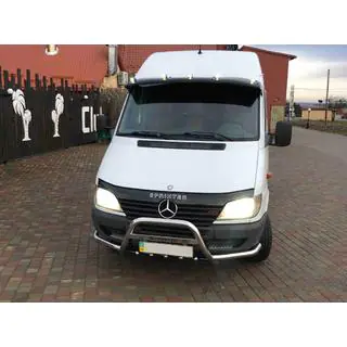 Bull bar Exclusive (inox) Mercedes Sprinter W901/902/903/904/905 1995–2006 foto 4