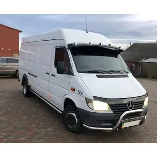 Bull bar Exclusive (inox) Mercedes Sprinter W901/902/903/904/905 1995–2006 foto 3