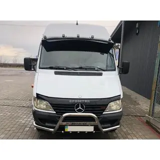Bull bar Exclusive (inox) Mercedes Sprinter W901/902/903/904/905 1995–2006 foto 2