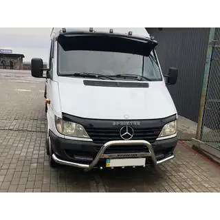 Bull bar Exclusive (inox) Mercedes Sprinter W901/902/903/904/905 1995–2006 foto 1