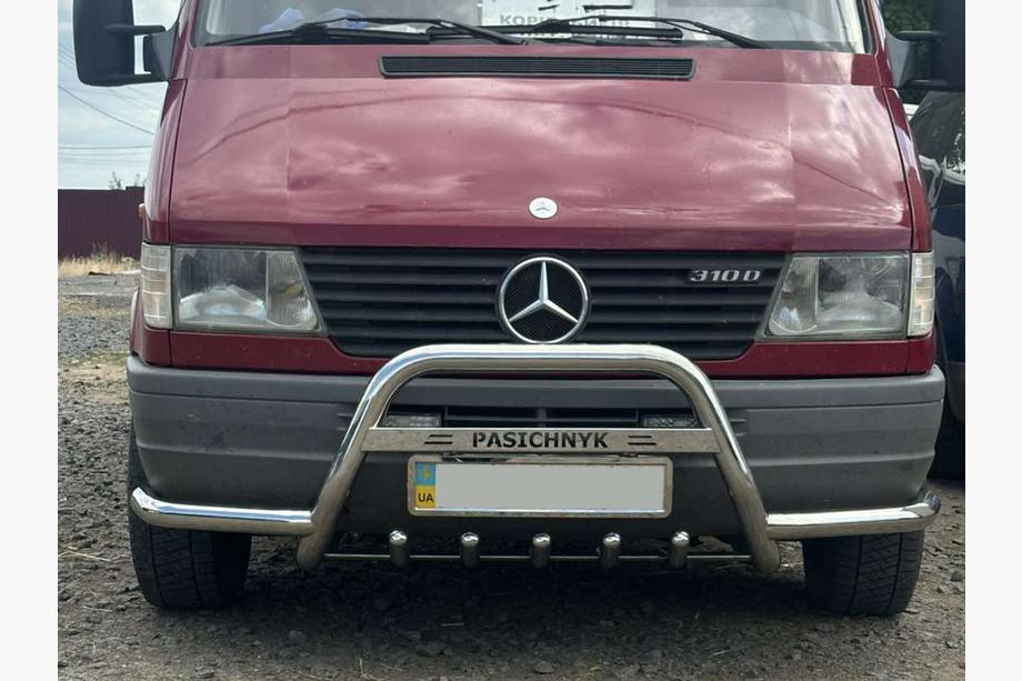 Mercedes Sprinter W901/902/903/904/905 1995–2006 Bull bar Exclusive (inox) Foto 5