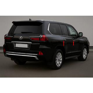 Coperture Maniglie Cromate BlackEdition (per 2016+) Lexus LX570/450d 2008-2022 foto 2