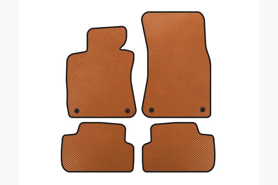 BMW 6 Series E63/E64 2003-2010 Tappetini EVA (Arancione) Image