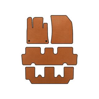 Tappetini EVA V1 (3 File, Arancione)
