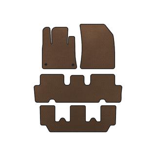 Tappetini EVA V1 (3 File, Marrone)