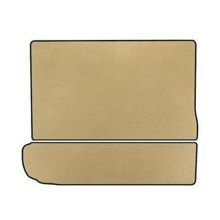 Tappetino bagagliaio EVA (3ª fila abbattuta, Beige) Citroen C-4 Picasso 2013–2022