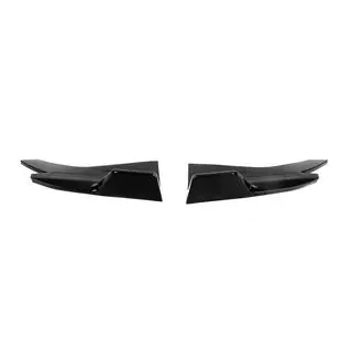 Estensioni universali minigonne laterali Flap Tipo-D (2 pz, nero lucido, plastica ABS) foto 3