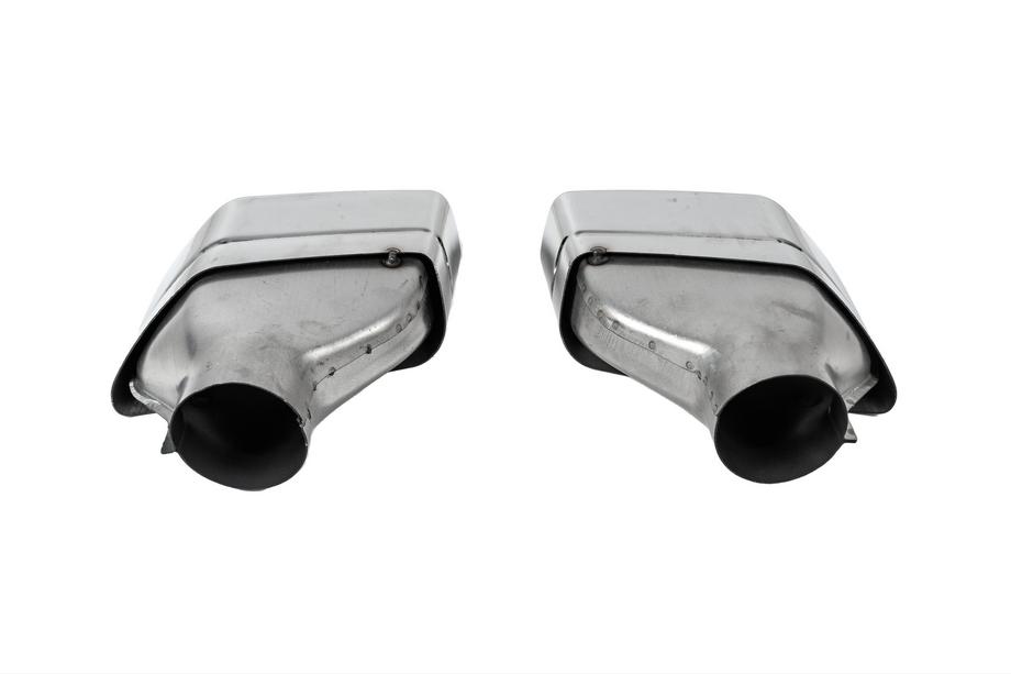 BMW Serie 5 G30/G31 2017–2023 Terminali di scarico M-Performance Silver (2 pz) Foto 5