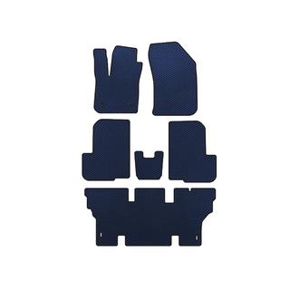 Tappetini EVA (3 File, 7 Posti, Blu) Dacia Lodgy 2012-2022