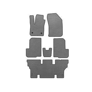 Tappetini EVA (3 File, 7 Posti, Grigio) Dacia Lodgy 2012-2022