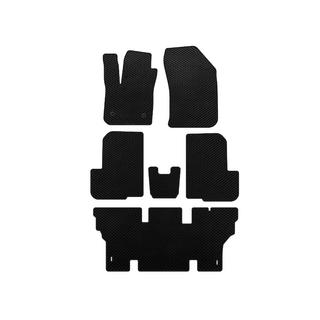 Tappetini EVA (3 File, 7 Posti, Nero) Dacia Lodgy 2012-2022