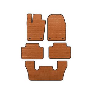 Tappetini EVA (3 File, Arancione)