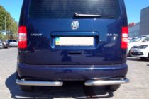 Volkswagen Caddy 2010-2015 Angolari posteriori AK003 (2 pz, acciaio inox) foto 4