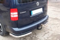Volkswagen Caddy 2010-2015 Angolari posteriori AK003 (2 pz, acciaio inox) foto 9