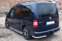 Volkswagen Caddy 2010-2015 Angolari posteriori AK003 (2 pz, acciaio inox) foto 7