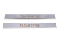 Volkswagen T4 Transporter 1990-2003 Battitacco VIP (2 pz, acciaio inox) foto 2