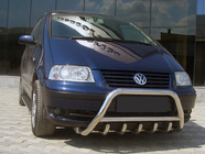 Volkswagen Sharan 1995-2010 Paraurti Anteriore WT003 (Acciaio Inox) foto 1