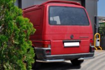 Volkswagen T4 Caravelle/Multivan 1990–2003 Angolari posteriori AK003 (2 pz, acciaio inox) foto 3