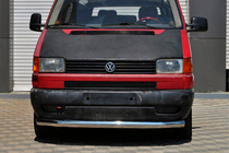 Volkswagen T4 Transporter 1990-2003 Protezione Anteriore ST008 (Acciaio Inox) foto 3
