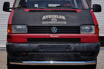 Volkswagen T4 Caravelle/Multivan 1990–2003 Protezione Anteriore ST008 (Acciaio Inox) foto 9