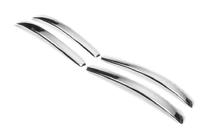 Volkswagen Caddy 2004-2010 Angolari paraurti anteriore in acciaio inox (4 pz) OmsaLine - Acciaio Inox Italiano foto 3