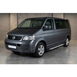 Pedane Laterali Line (2 pz, Alluminio) Volkswagen T5 Transporter 2003-2010 foto 1