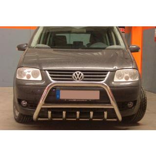 Paraurti Anteriore WT003 (Acciaio Inox) Volkswagen Touran 2003-2010 foto 2