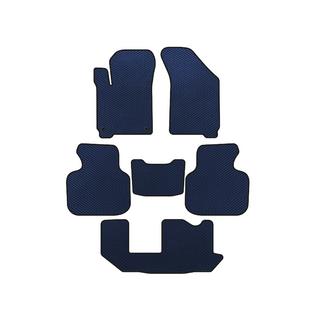 Tappetini EVA (2011-2020, 3 file, 7 posti, Blu) Dodge Journey 2008-2020