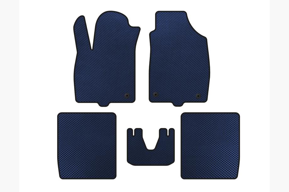 Fiat Panda 2003-2011 Tappetini EVA (Blu) Image