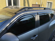Dacia Duster 2024- Deflettori finestrini con profilo cromato (4 pz, Niken) foto 1