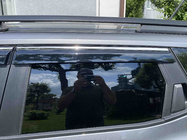 Dacia Duster 2024- Deflettori finestrini con profilo cromato (4 pz, Niken) foto 5
