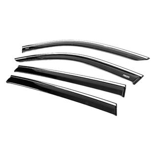Deflettori finestrini con profilo cromato (4 pz, Niken) Skywell ET5/Skyworth EV6 2021- foto 3