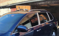 Porsche Cayenne 2003–2010 Barre portatutto Skyport (argento) foto 4