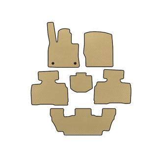 Tappetini EVA (3 File, 7 Posti, Beige)