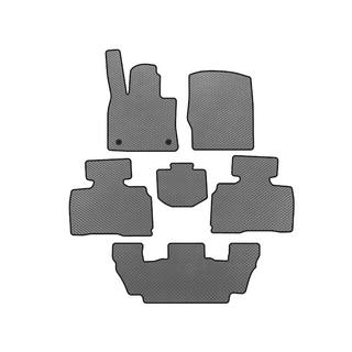 Tappetini EVA (3 File, 7 Posti, Grigio)
