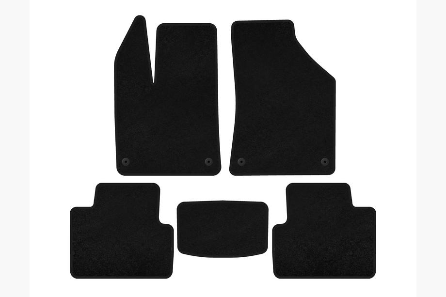 Chrysler 200 I 2010-2014 Tappetini in tessuto Classic (Nero) Image