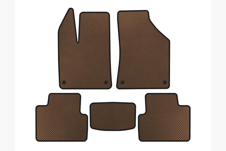 Chrysler 200 I 2010-2014 Tappetini EVA (Marrone) Image