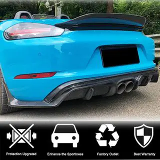 Spoiler V1 (per Boxster, Carbonio) foto 2
