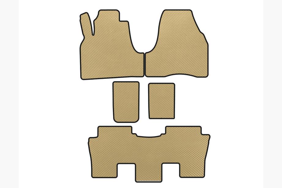 Citroen C-8 2002-2014 Tappetini EVA (Beige) Image
