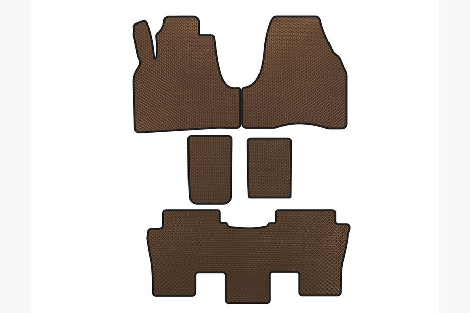 Citroen C-8 2002-2014 Tappetini EVA (Marrone) Image