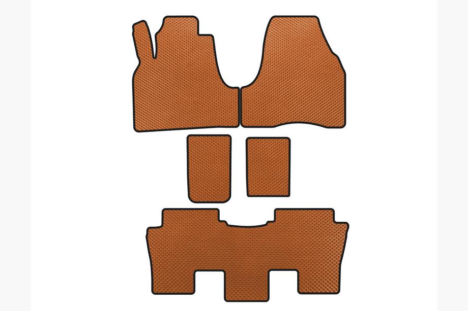 Citroen C-8 2002-2014 Tappetini EVA (Arancione) Image