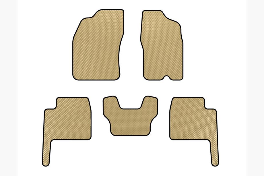 Dodge Durango 2004-2009 Tappetini EVA (Beige) Image