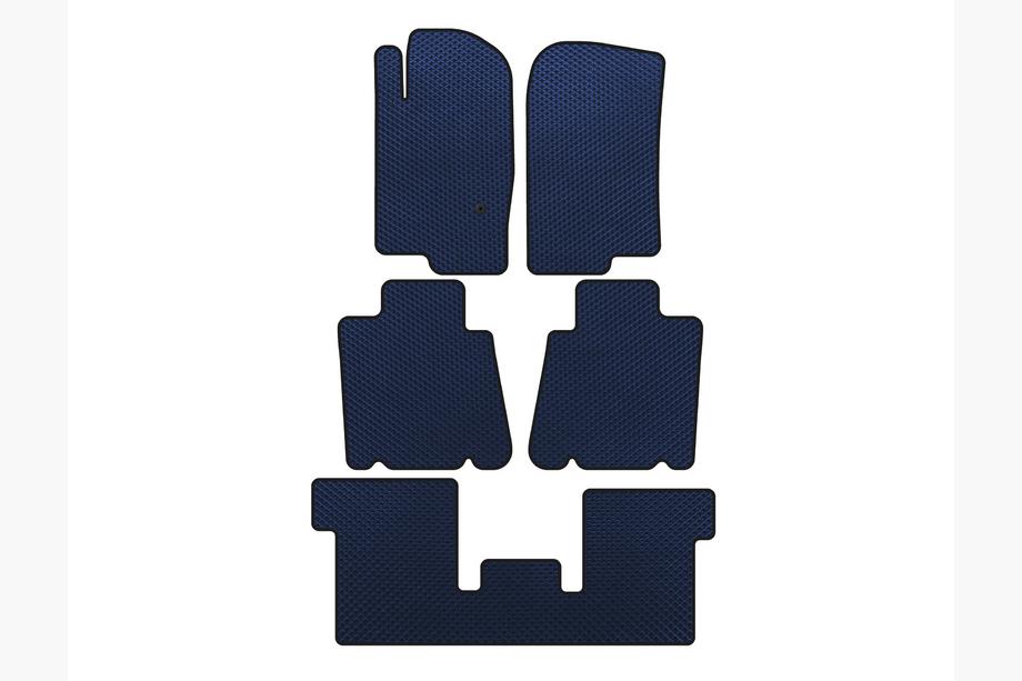 Ford Explorer 2001-2005 Tappetini EVA (3 File, Blu) Image