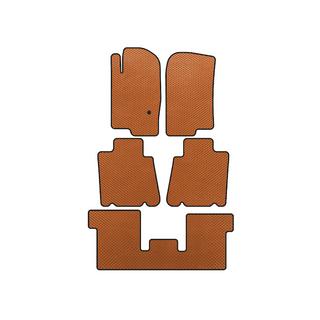 Tappetini EVA (3 File, Arancione)