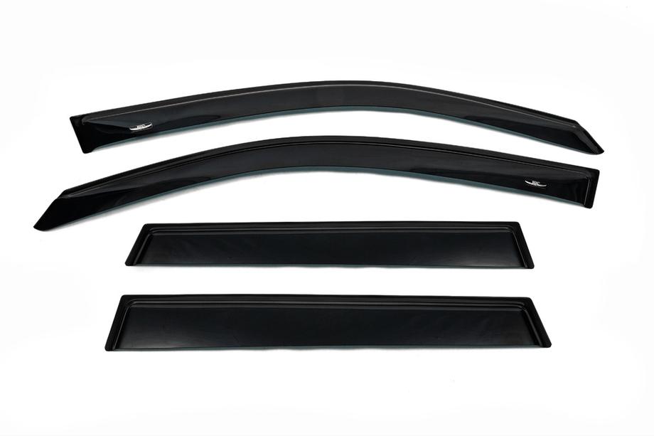 Mitsubishi Outlander 2001-2006 Deflettori Finestrini (4 pz, HIC) Foto 5