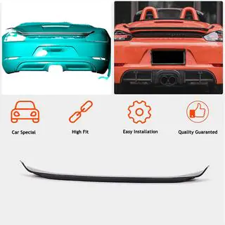 Spoiler V2 (per Boxster, Carbonio) foto 2