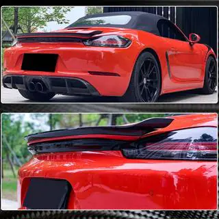 Spoiler V2 (per Boxster, Carbonio) foto 4