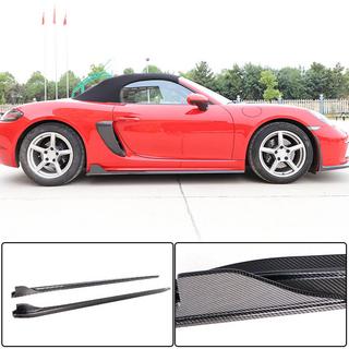 Minigonne Laterali V1 (2016-2019, Carbonio) Porsche Boxster/Cayman 982 (718) 2016- foto 1
