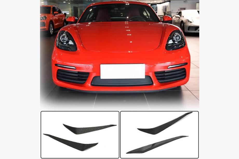 Porsche Boxster/Cayman 982 (718) 2016- Labbro paraurti anteriore (Carbonio) Image